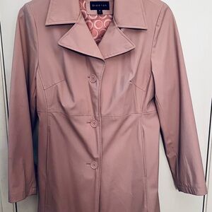 Braetan Women's Pink Trench Coat